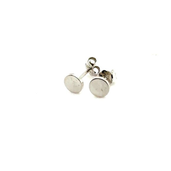 925 Tiny Stud Earrings - Picture 2 of 3